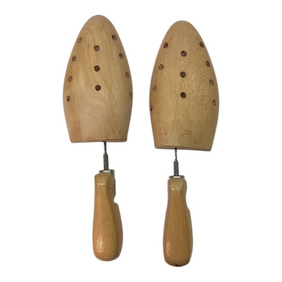 Vintage Elyco Medium Wooden Shoe Trees Made‎ In Germany - Picture 1 of 5